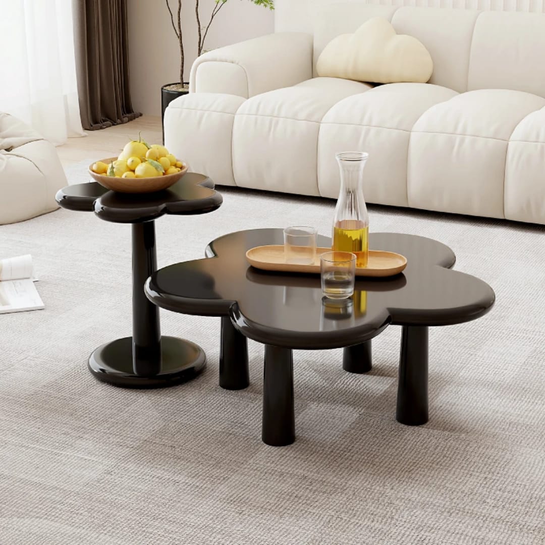 طقم ترابيزات انترية 80×80×45 سم