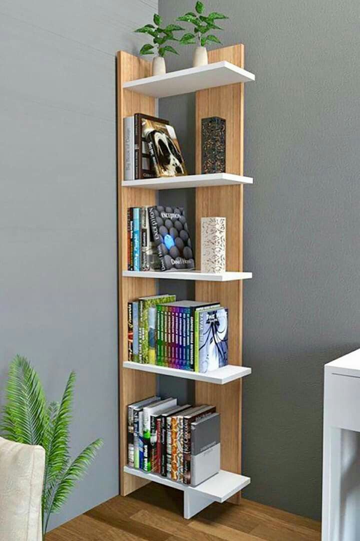 مكتبة MDF 60×30×180 سم (RAY47)
