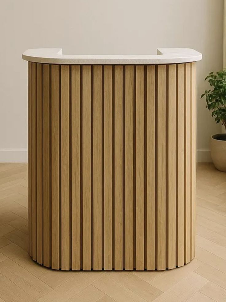 كونتر استقبال 80×50×110 سم (RAY666)