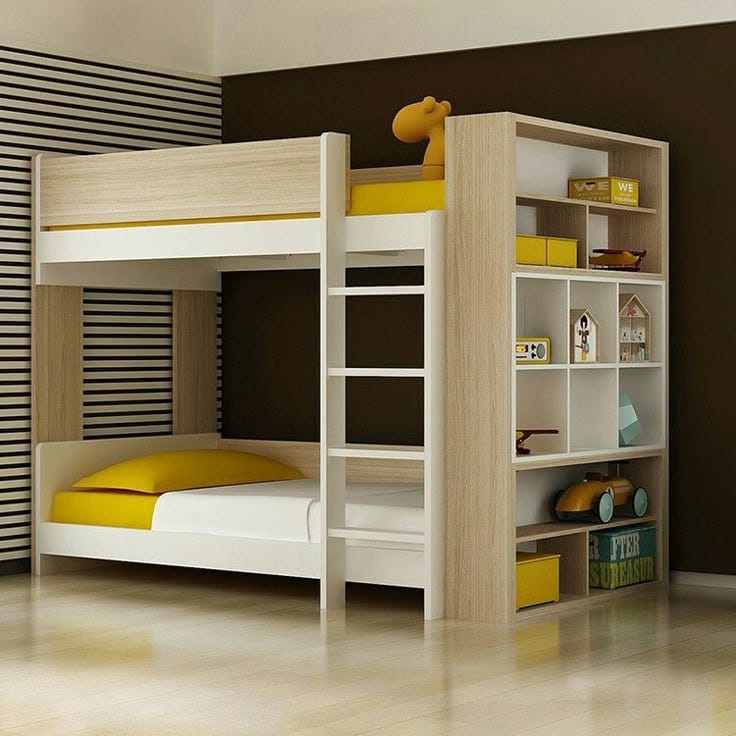 سرير اطفال دورين غرف 250×120×200 سم (RAY748)