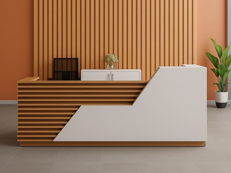 كونتر استقبال 220×120×110 سم (RAY686)