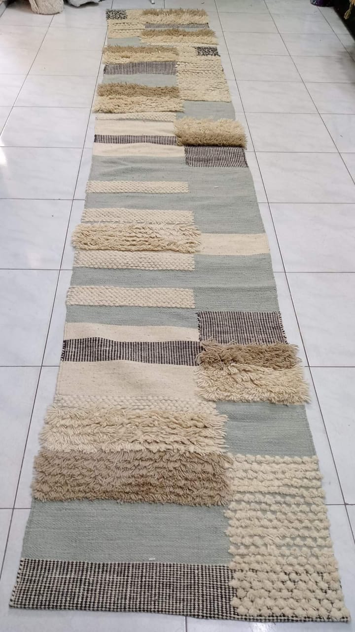 سجادة صوف 100×400 سم