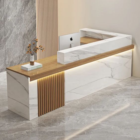كونتر استقبال 220×100×110 سم