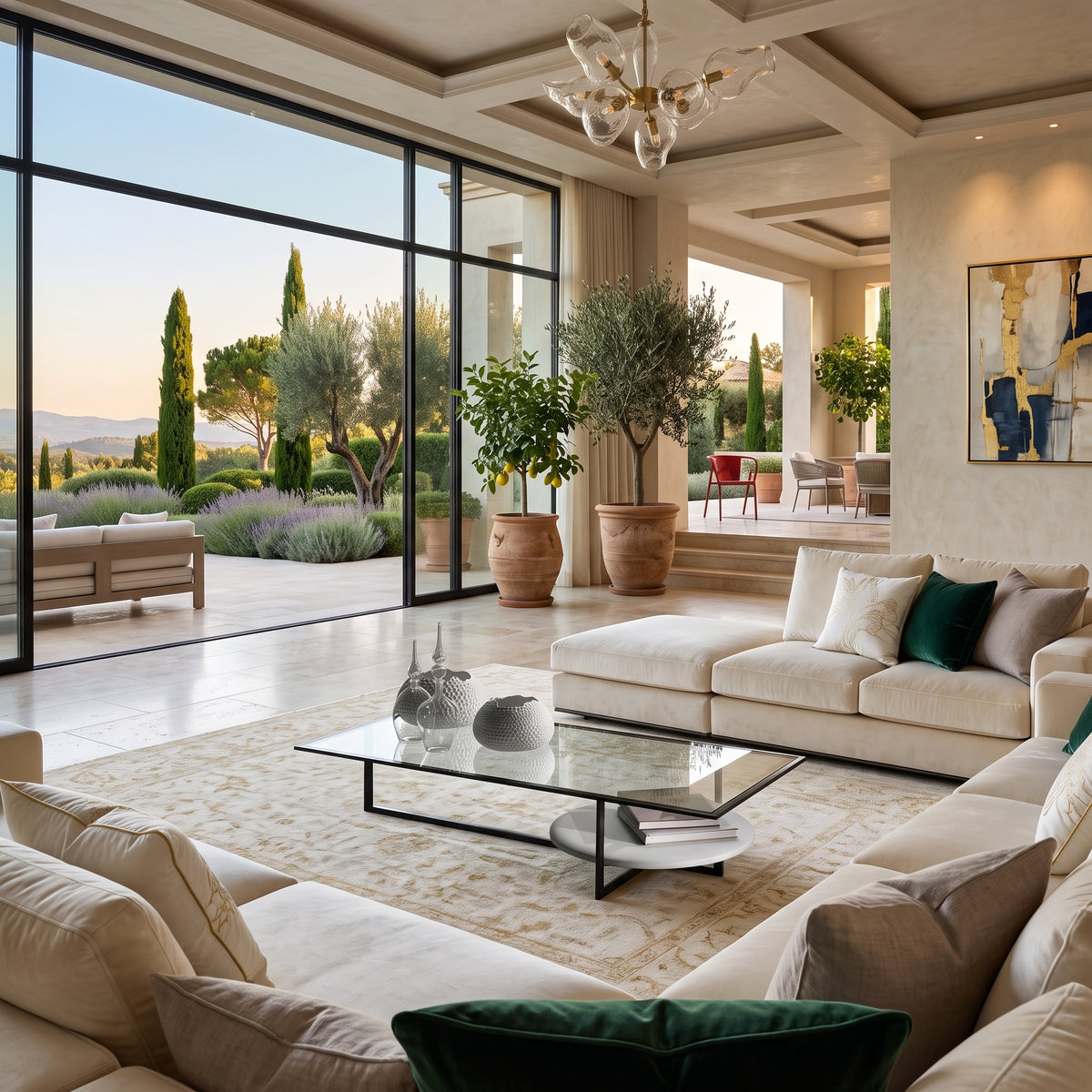 ترابيزة أنتريه معدن مع زجاج 100×50×40 سم – كود ST14 – ضمان سنة